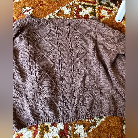 Doen Cornflower Cardigan Sweater in Macaroon - Picture 10 of 16